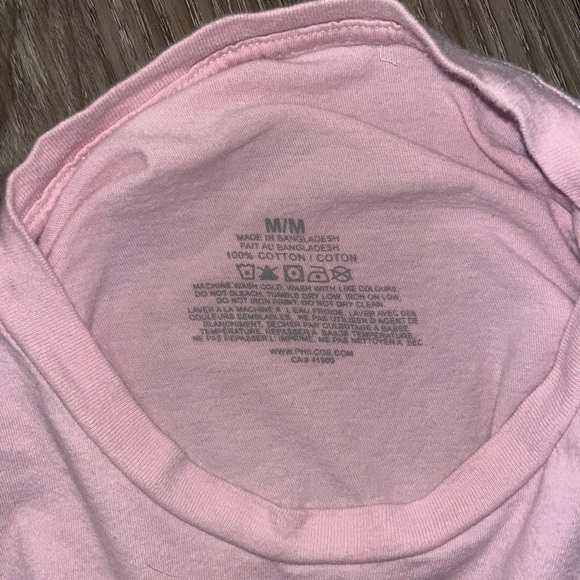 Pink Tupac Graphic Tee, short sleeve, size Medium. - Picture 4 of 4